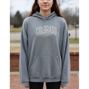 better/together Men's XL Grayish Green‎ Colorado Crewneck Sweatshirt